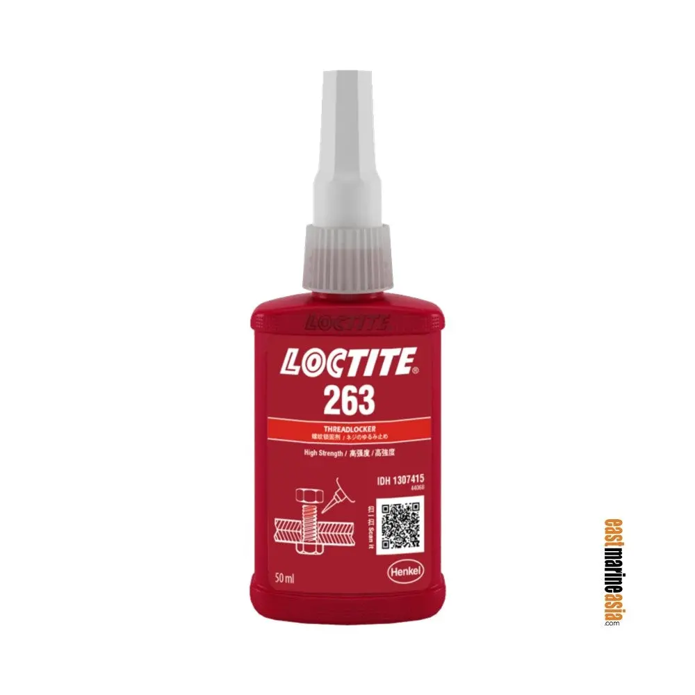 Loctite 263 Red High Strength Threadlocker 2