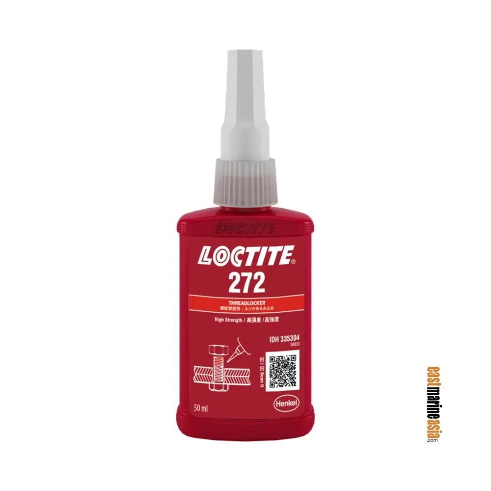 Loctite 272 Red High Strength Threadlocker 1