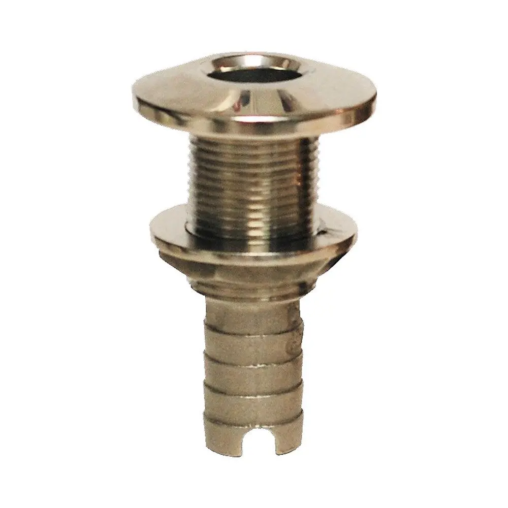 Groco Hth Series 316 Stainless Steel Hose Thru Hull Fittings - Nps 1