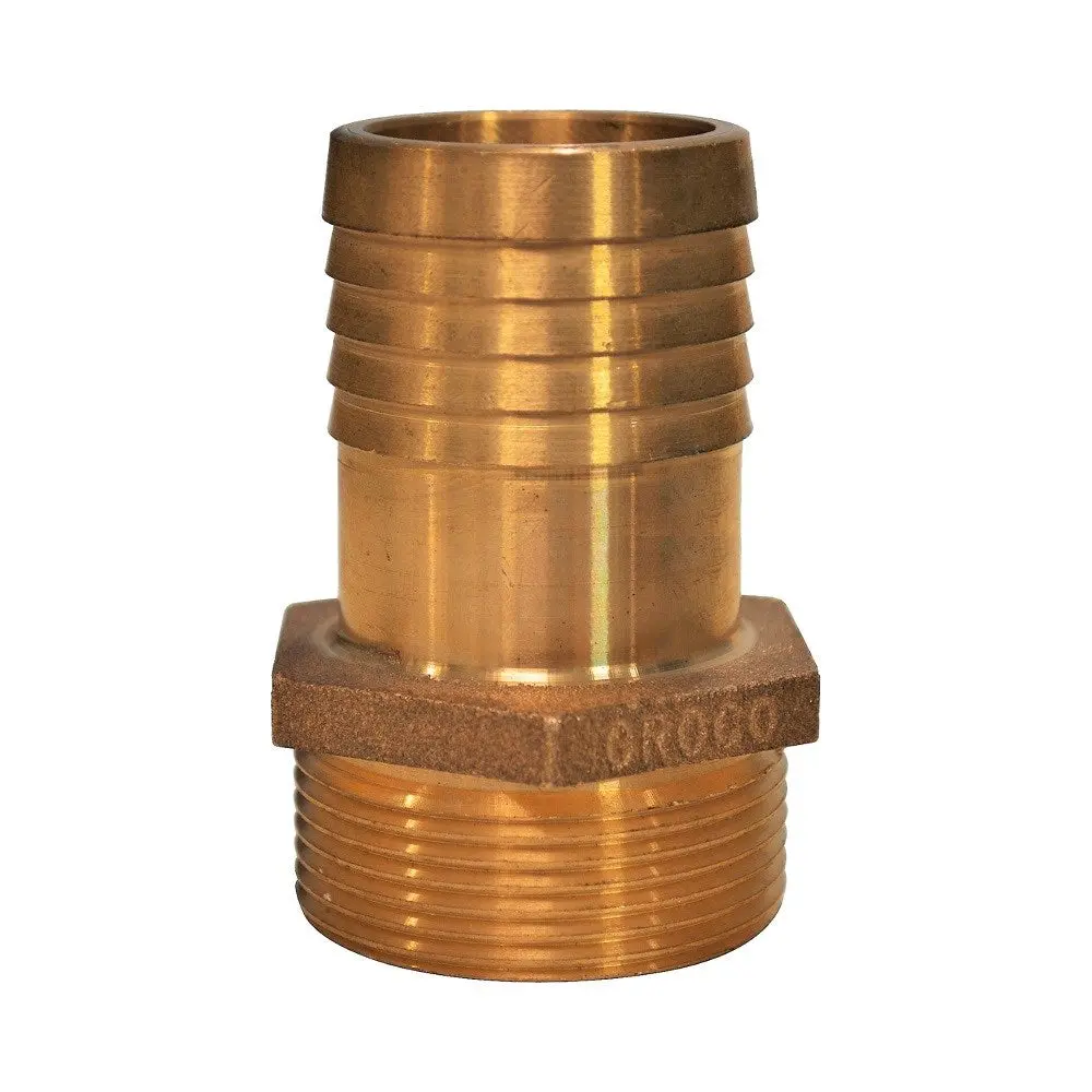 Groco Pth Series Bronze Pipe To Hose Standard Flow Fittings - Bspp 1