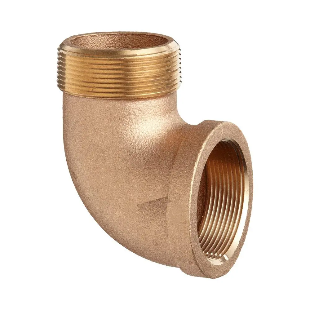 Ema Brass 90° Elbows Male / Female - Bspp 1