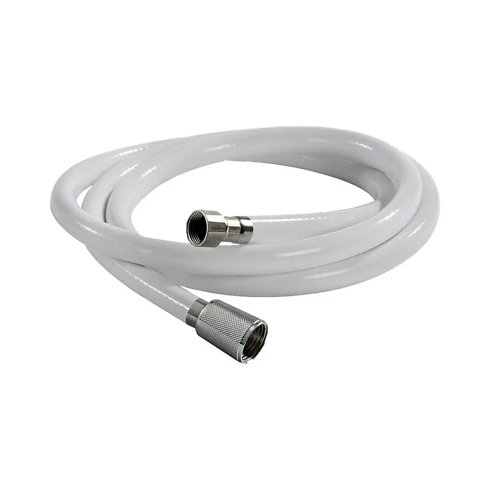 Replacement Shower Hose - White Net Pvc 1