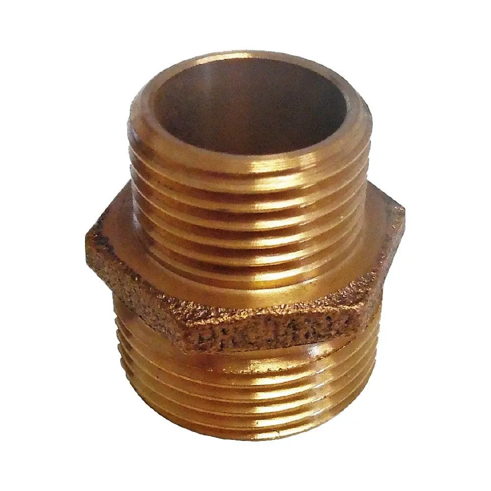 Groco Png Series Bronze Nipple Fittings - Bspp 1