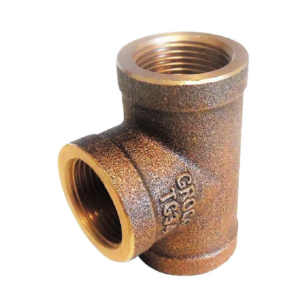 Groco Bronze Tee Fittings - Bspp 1