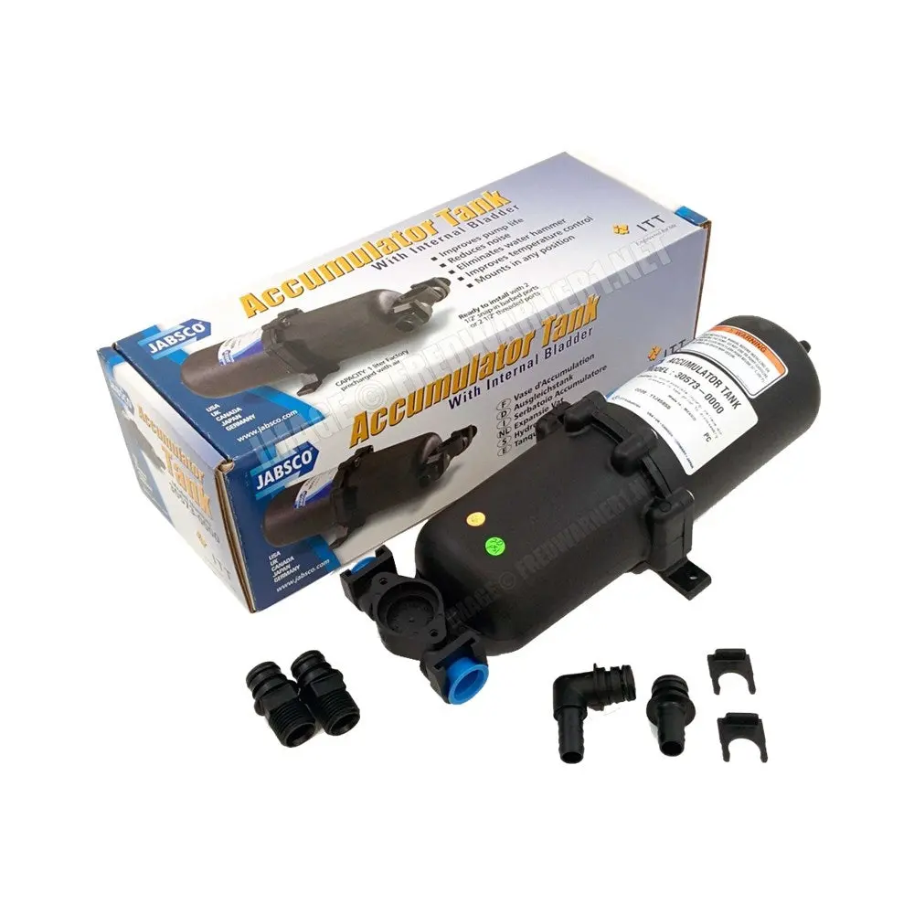 Jabsco 1 L Pressurised Accumulator Tank 1