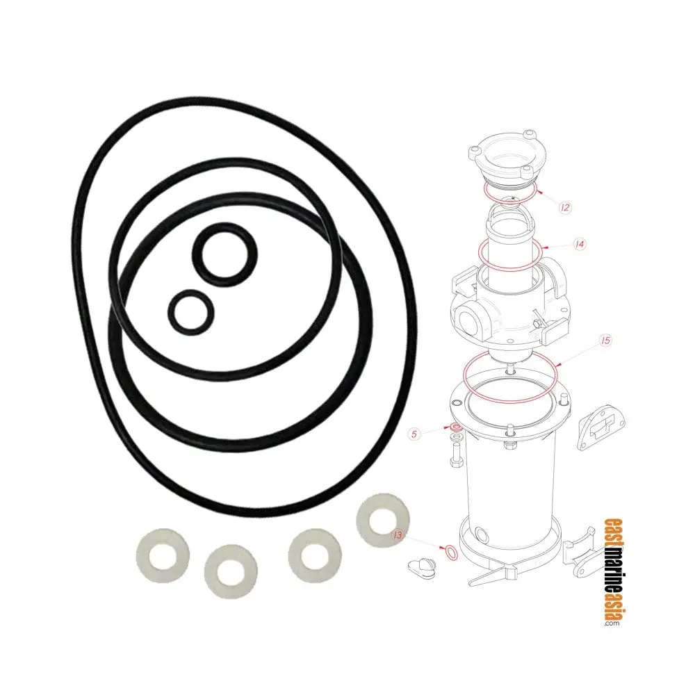 Groco Arg Series Bronze Raw Water Strainer Service Kit 1