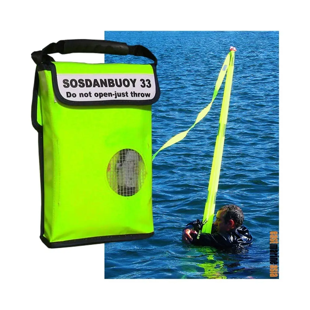 Sos Marine Inflatable Marker & Rescue Dan Buoy 1