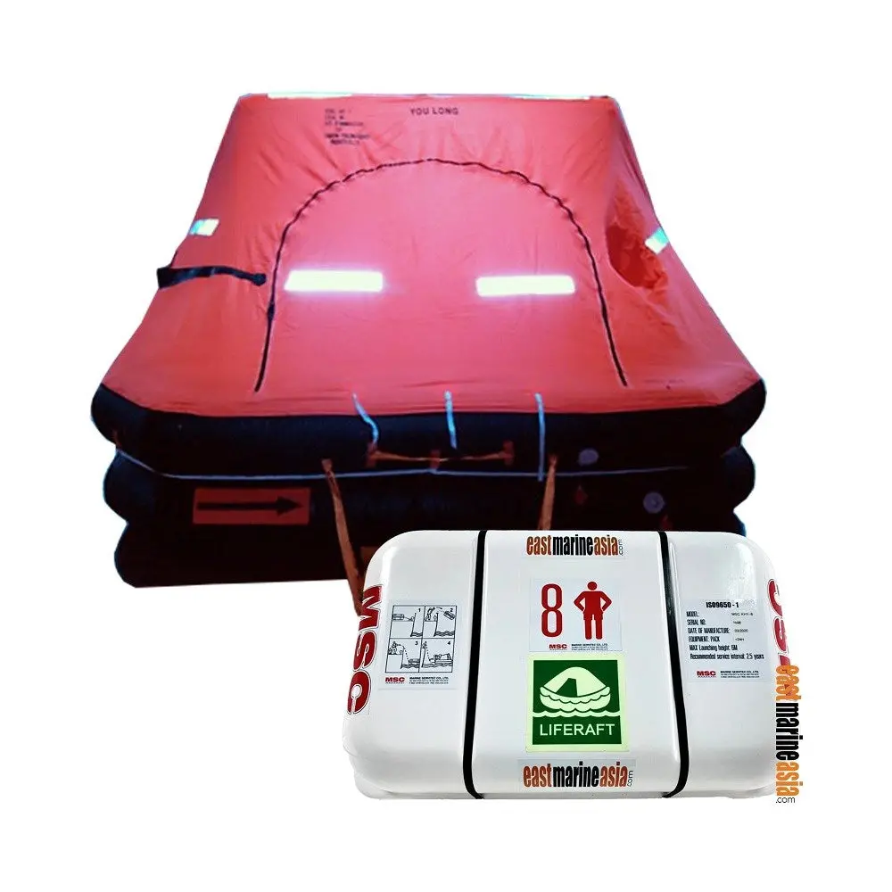 MSC ISO 9650-1 Approved Leisure Yacht Liferaft – Canister Style