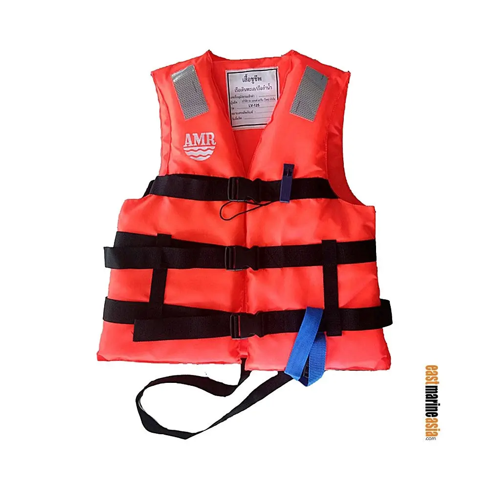 Ema Lv-127 Harbour Department Approved Type Life Jacket With Whistle 1