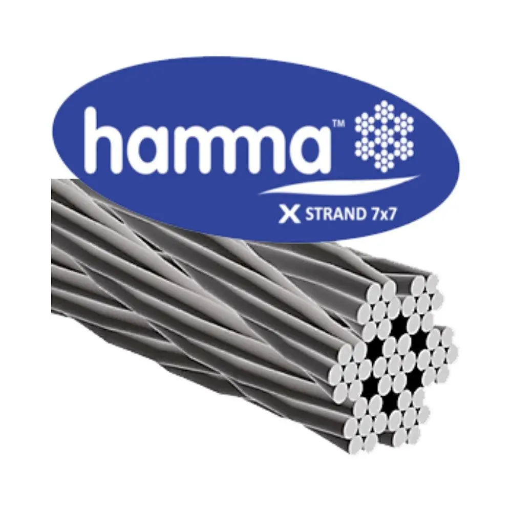Hamma X 7X7 316 Stainless Steel Wire Rope 1