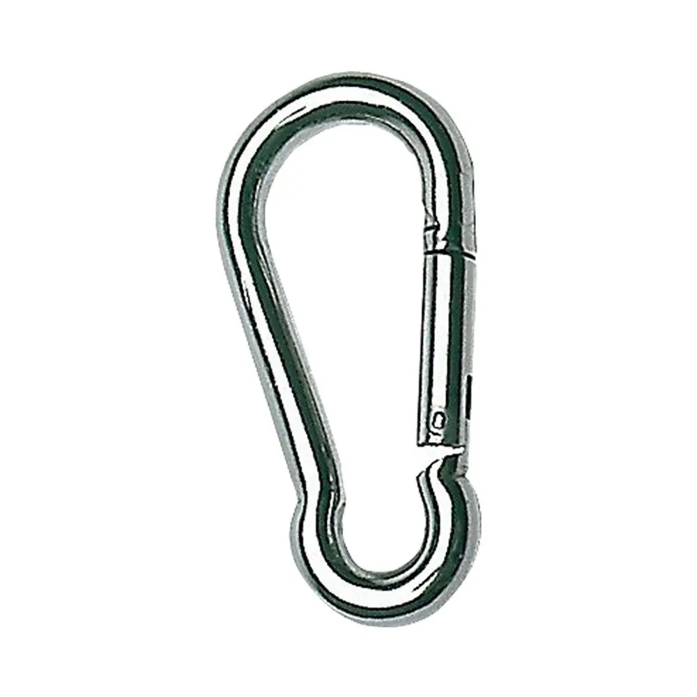 Aisi 316 Stainless Steel Carabiner Hook / Spring Hook (Without Eyelet) 1