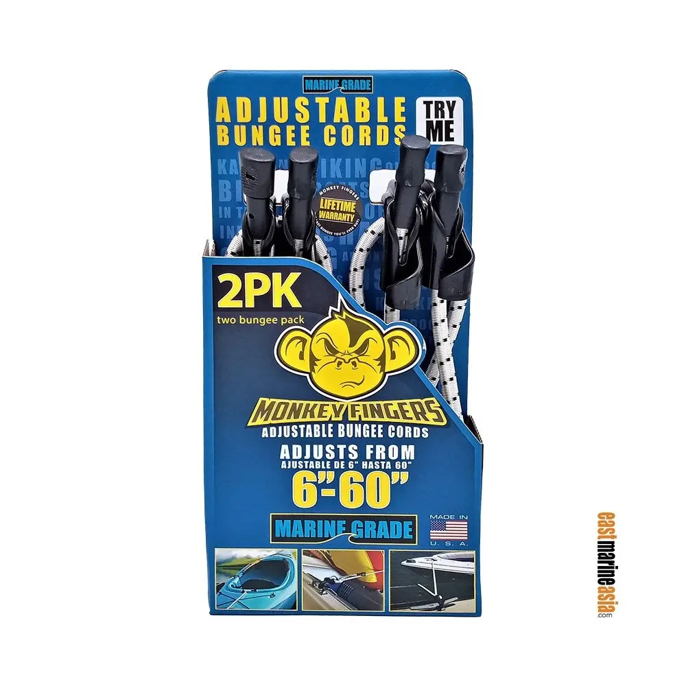 Monkey Fingers Marine Grade Adjustable Bungee Cord 1
